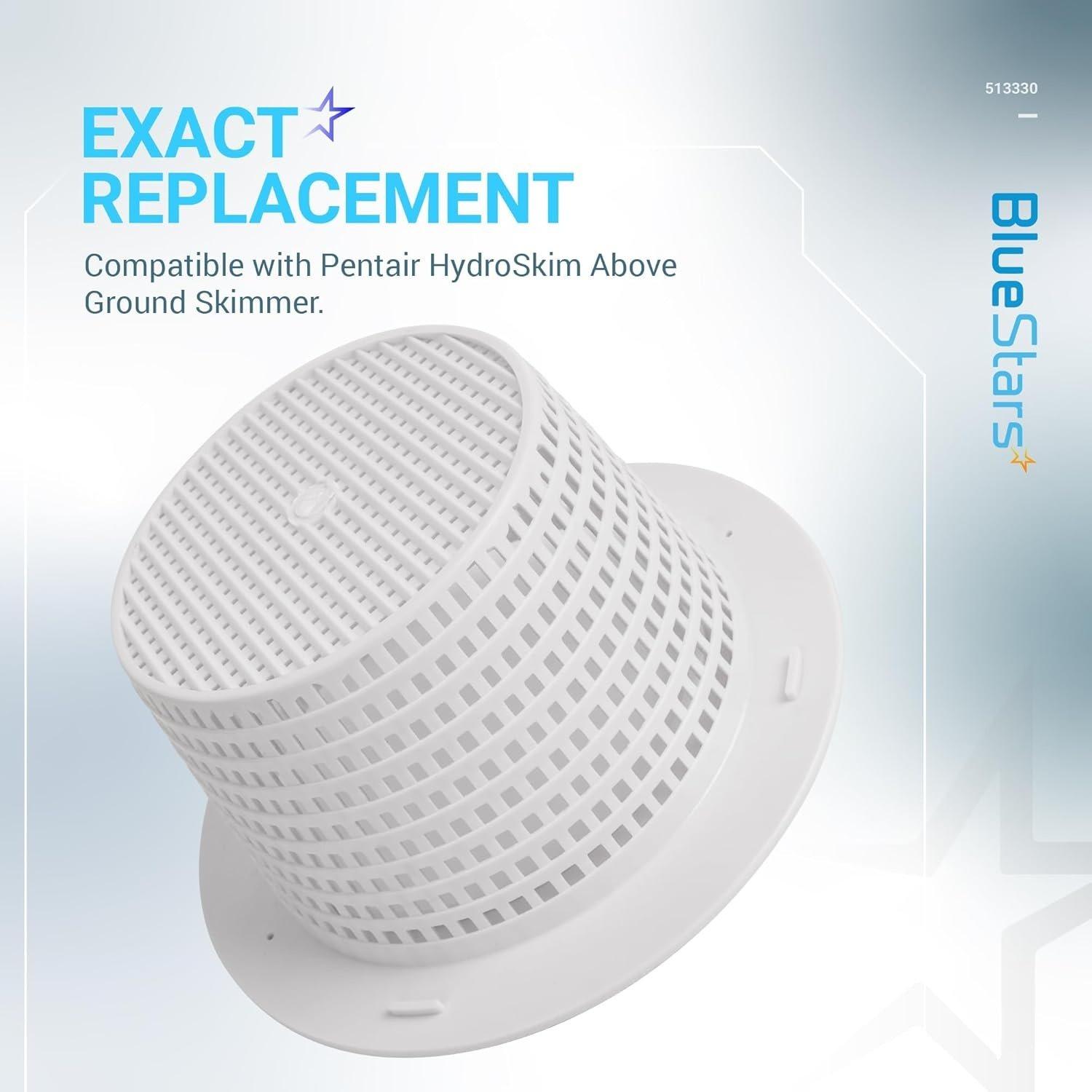 [Lifetime Warranty] 513330 Above Ground Pool Skimmer Basket - Pack of 2 image 6