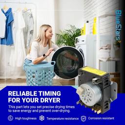 [Lifetime Warranty] W10185981 Dryer Timer - Compatible with Whirlpool Kenmore Crosley Amana Dryers - Replaces WPW10185981 1481704 AP6016540 PS11749830 EAP11749830 418-095-20-B5 thumbnail 8