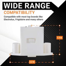 [Lifetime Warranty] 137006200 Pedestal Drawer Door Latch - Compatible with Electrolux Frigidaire Washers - Replaces AP4368805 1483112 7137006200 AH2349356 EA2349356 PS2349356 thumbnail 6