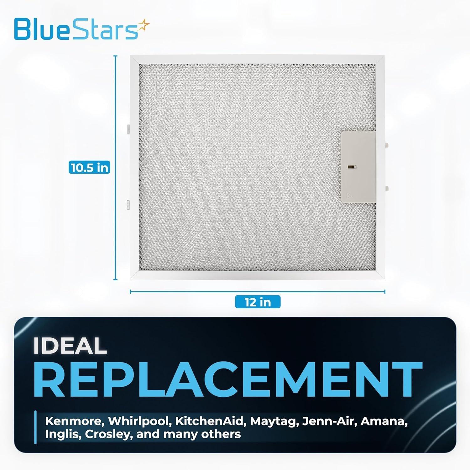 W10169961A Aluminum Mesh Range Hood Grease Filter - Pack of 2 image 5