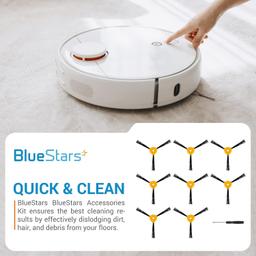 [Lifetime Warranty] Side Brush Replacements for Deebot 711, 711S, 710, 661, D601, 500, N79, N79s, N79se, DN622 Robotic Vacuum Cleaner - Pack of 8 thumbnail 2