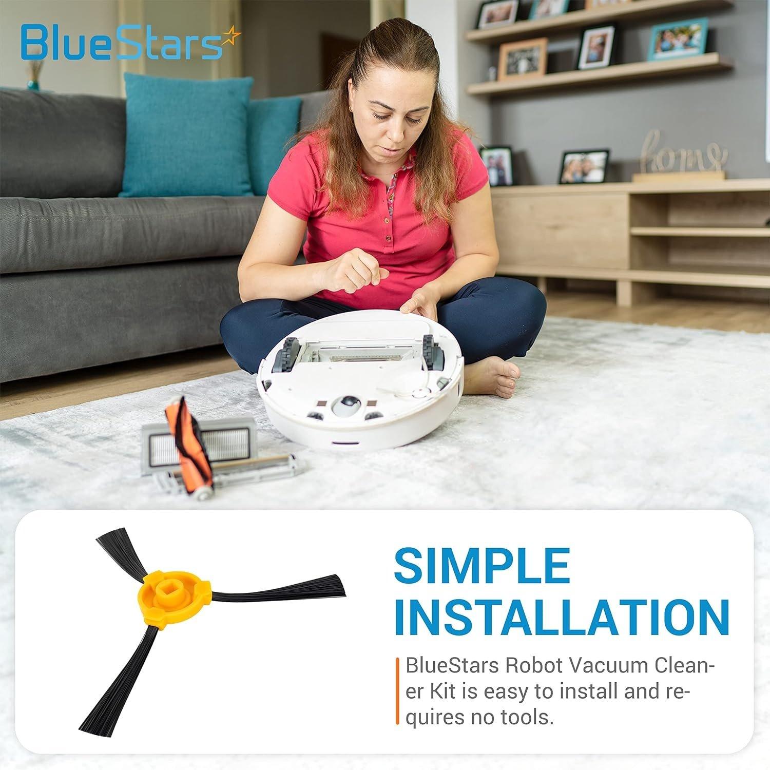 [Lifetime Warranty] Side Brush Replacements for Deebot 711, 711S, 710, 661, D601, 500, N79, N79s, N79se, DN622 Robotic Vacuum Cleaner - Pack of 8 image 5