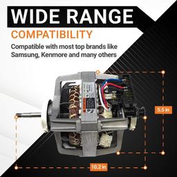 DC31-00055G Dryer Drive Motor thumbnail 5