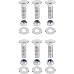 6 PCS 710-0451 Stainless Steel Skid Shoe Bolts Carriage thumbnail 0
