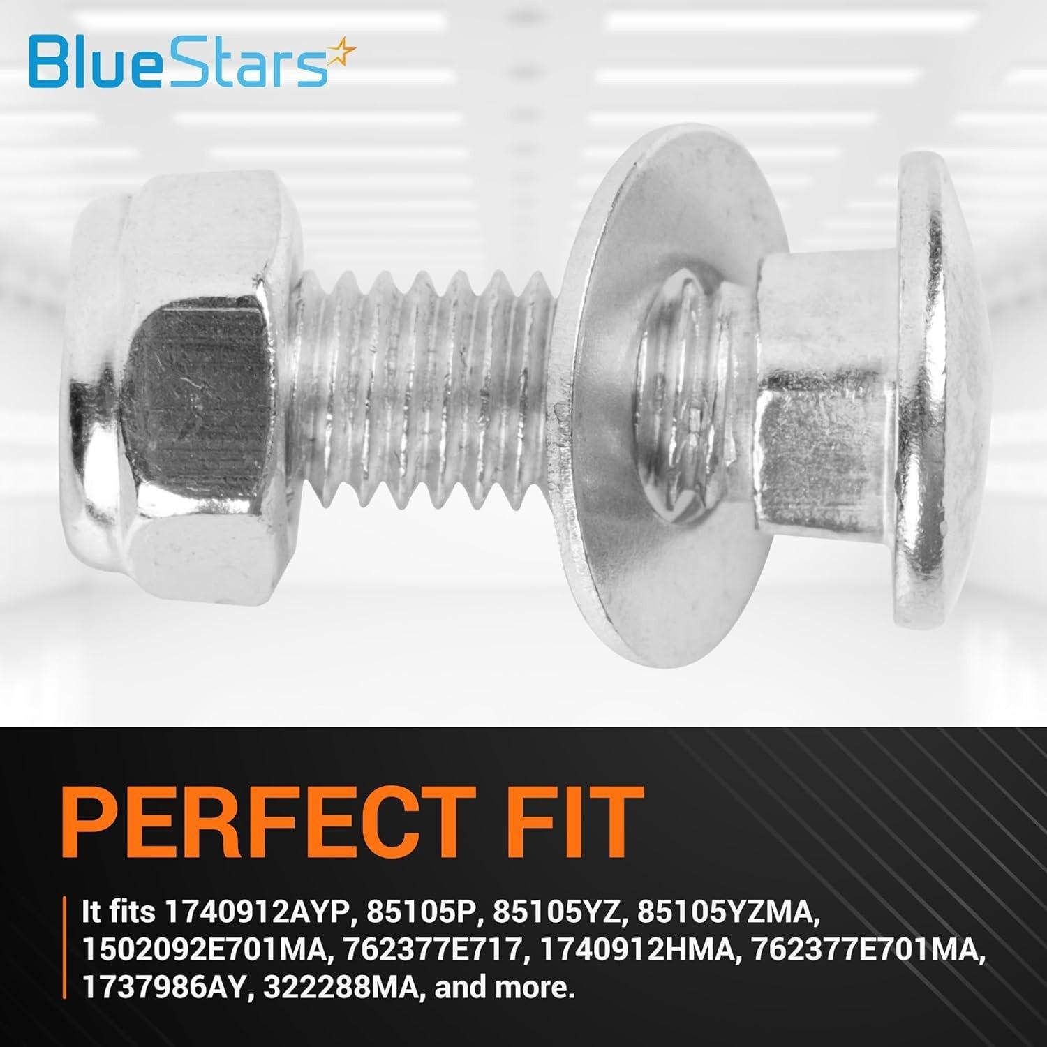 6 PCS 710-0451 Stainless Steel Skid Shoe Bolts Carriage image 4
