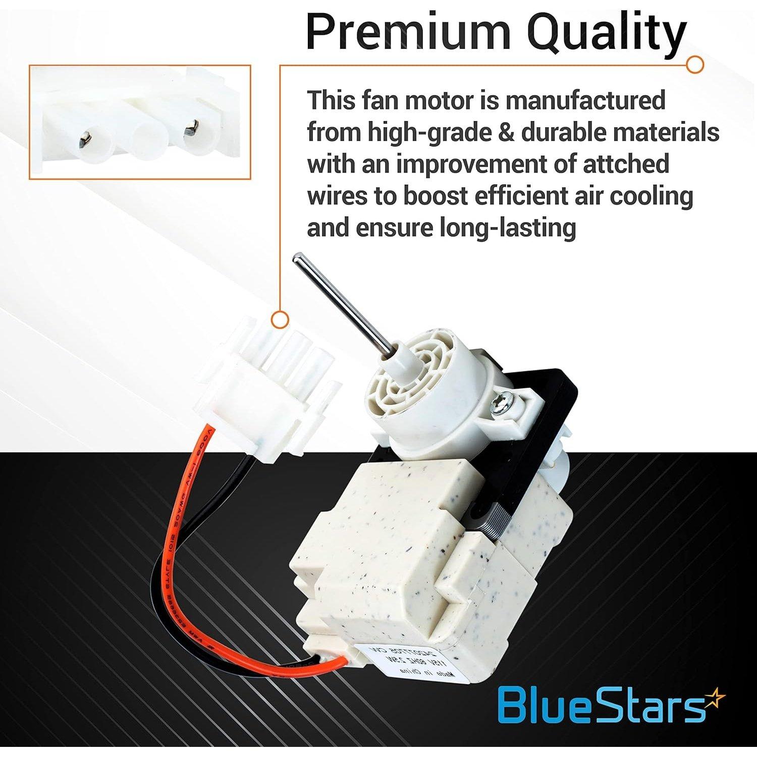 [Lifetime Warranty] 242077702 242077705 Refrigerator Evaporator Fan Motor - Compatible with Frigidaire & Kenmore - Replaces PS12728811 AP6892595 242077701 242219201 FDQC18EL4F 5304514392 image 4