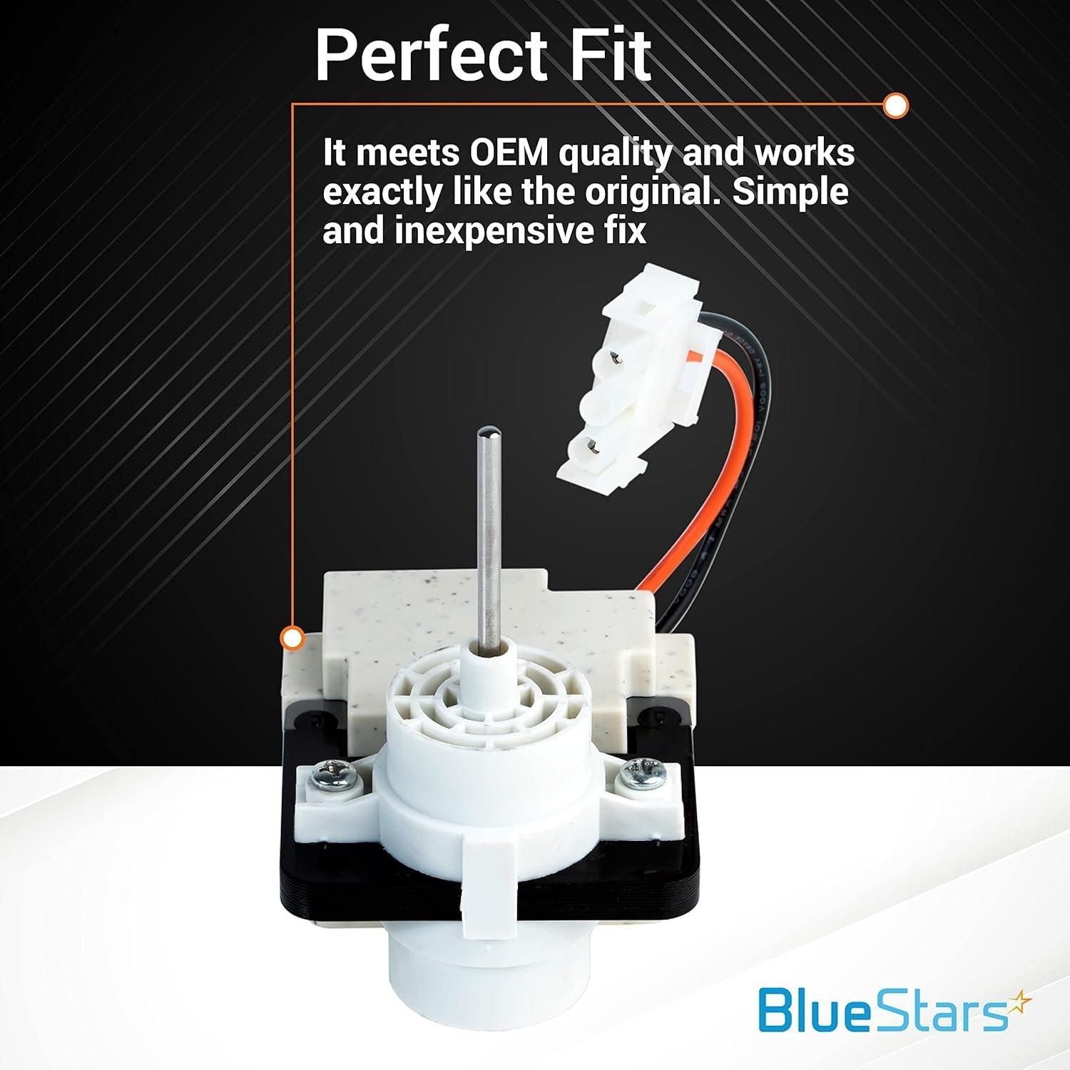 [Lifetime Warranty] 242077702 242077705 Refrigerator Evaporator Fan Motor - Compatible with Frigidaire & Kenmore - Replaces PS12728811 AP6892595 242077701 242219201 FDQC18EL4F 5304514392 image 2