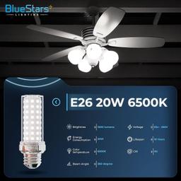 [Lifetime Warranty] E26 LED Corn Light Bulbs 20W - Pack of 4 thumbnail 8