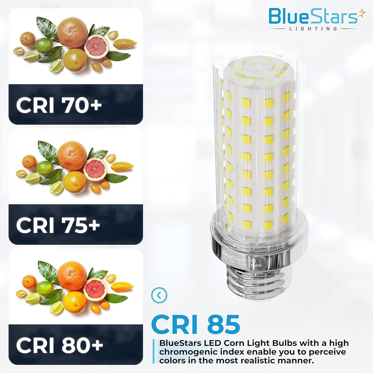 [Lifetime Warranty] E26 LED Corn Light Bulbs 20W - Pack of 4 image 5