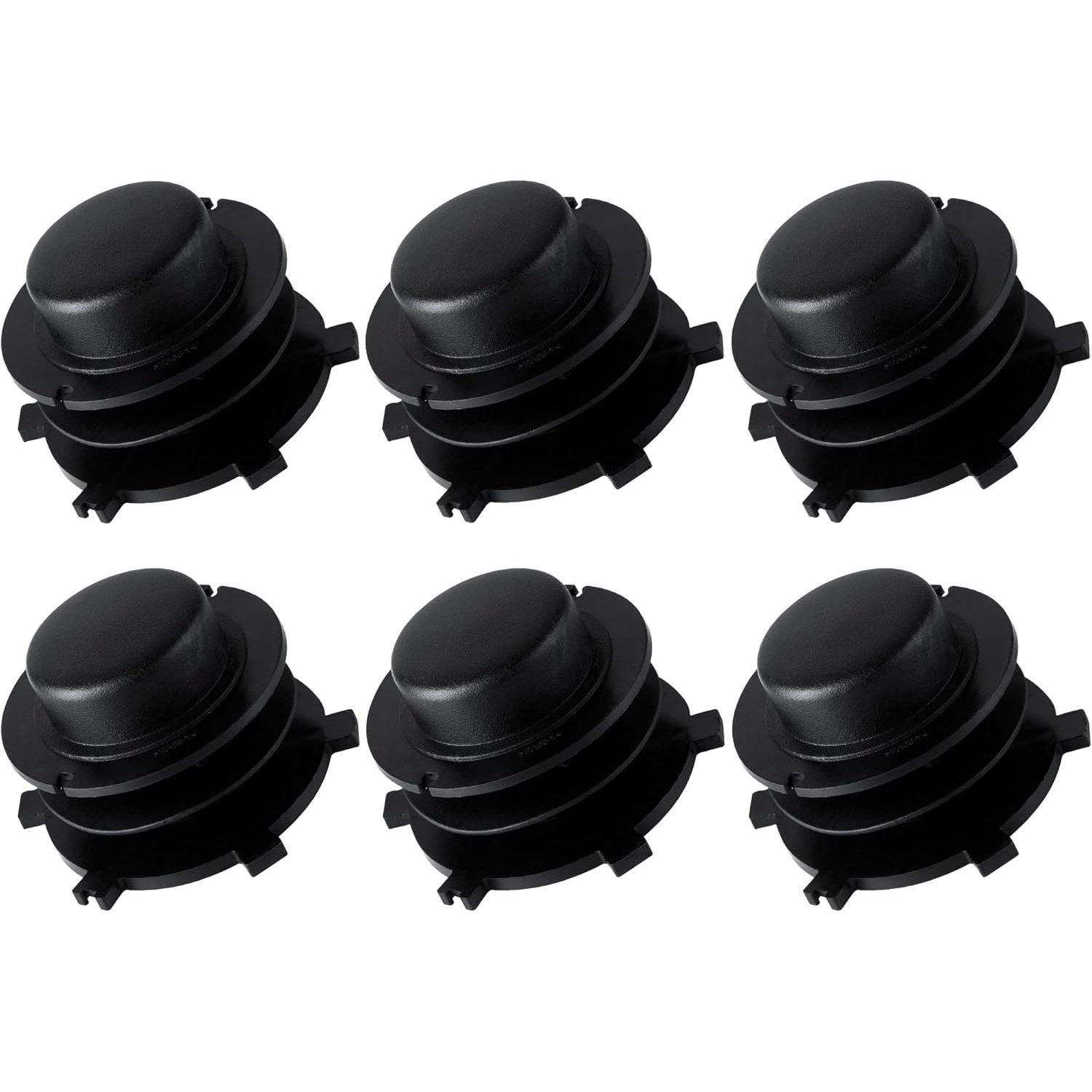 [Lifetime Warranty] Trimmer Head Spool Cap Cover - Pack of 6 image 0