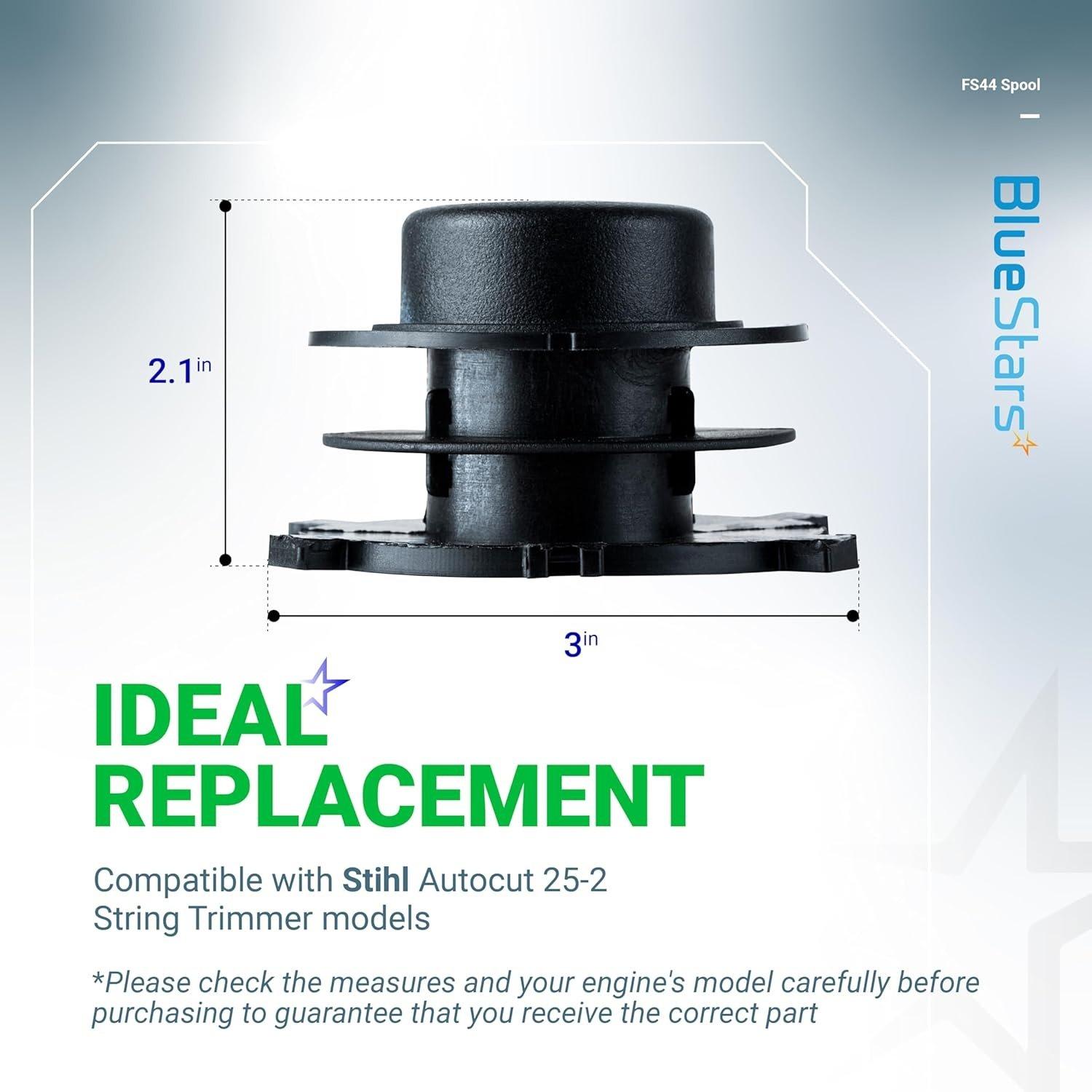 [Lifetime Warranty] Trimmer Head Spool Cap Cover - Pack of 6 image 5