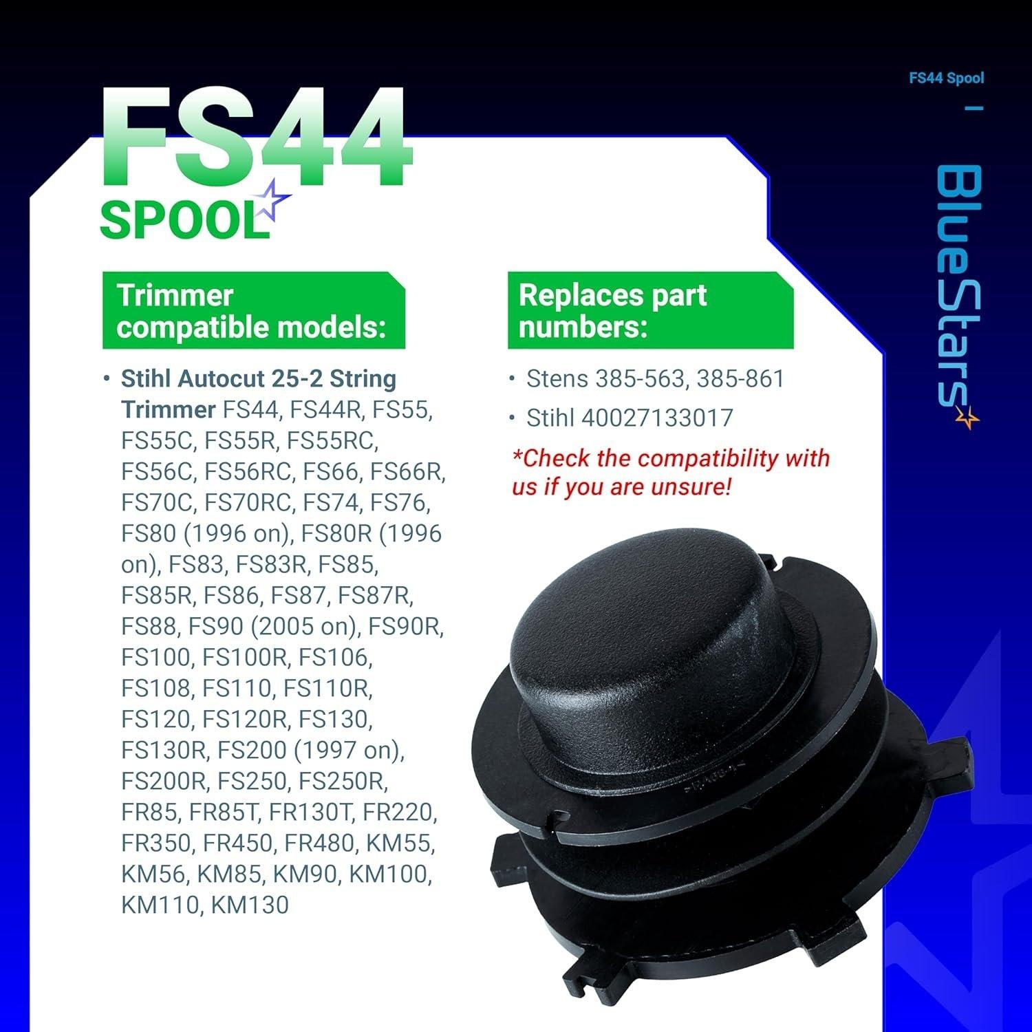 [Lifetime Warranty] Trimmer Head Spool Cap Cover - Pack of 6 image 2