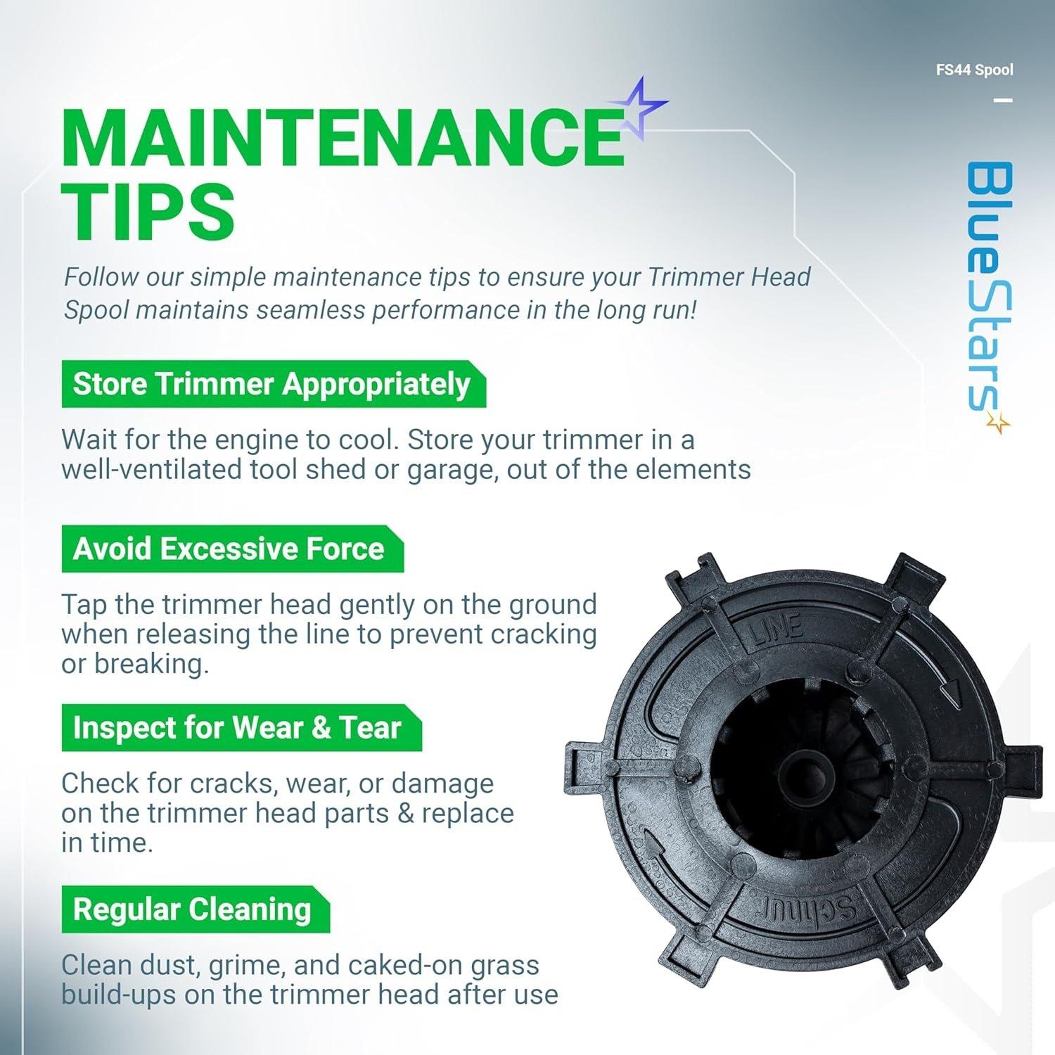 [Lifetime Warranty] Trimmer Head Spool Cap Cover - Pack of 6 image 8