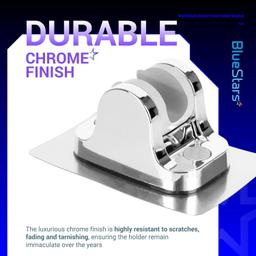 Wall Mount Waterproof Suction Shower Head Holder Bracket thumbnail 1