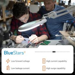 1N4001 Barrier Rectifierpass Blocking 1A 50V thumbnail 5