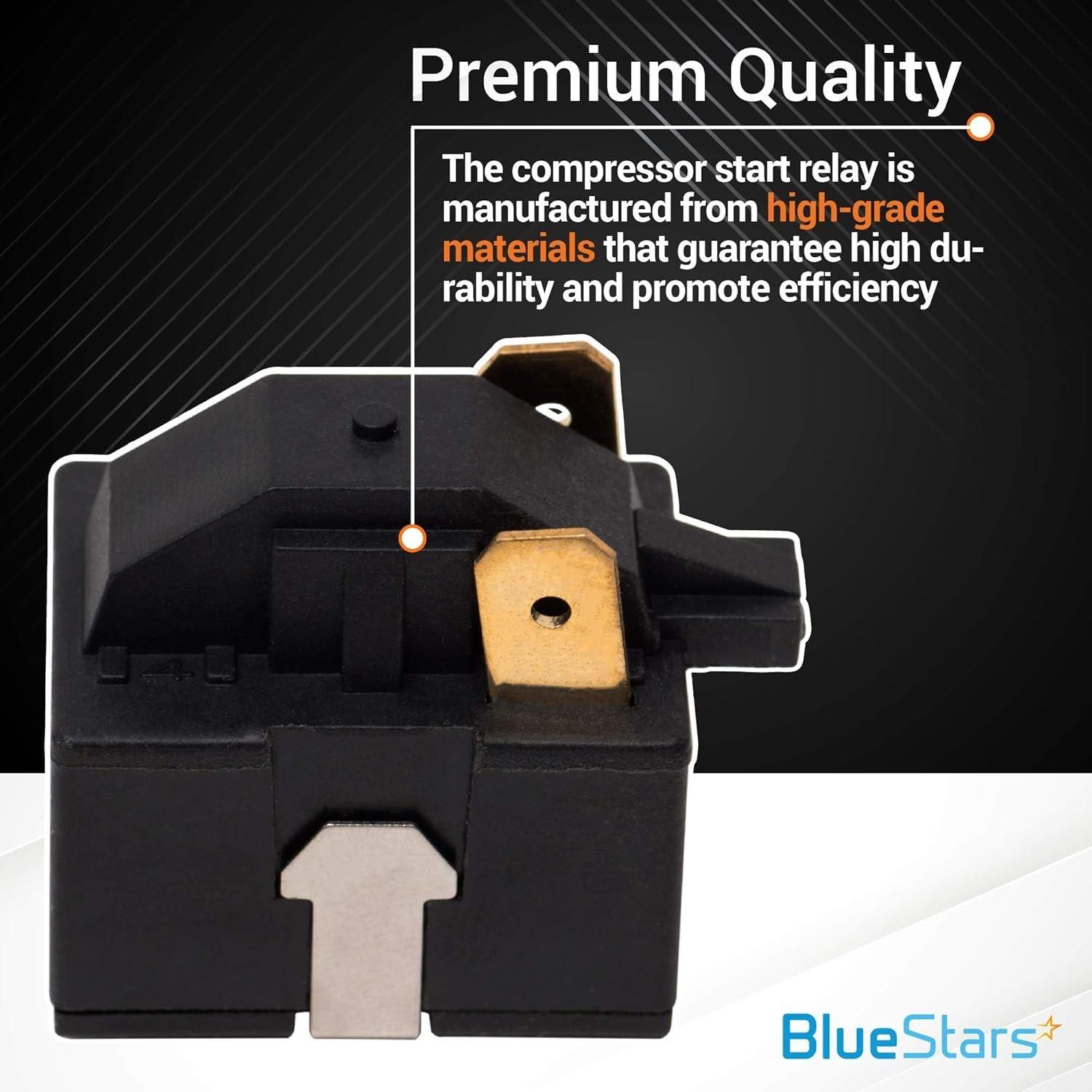 [Lifetime Warranty] 6748C-0004D 2-Pin Mini Fridge Start Relay - Compatible with LG Kenmore Frigidaire Refrigerators - Replaces P6R8MD OR1107 6749C-0014E PS9865140 AP5949339 image 4