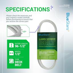 954-04060B 954-04060C Deck Drive Belt thumbnail 3