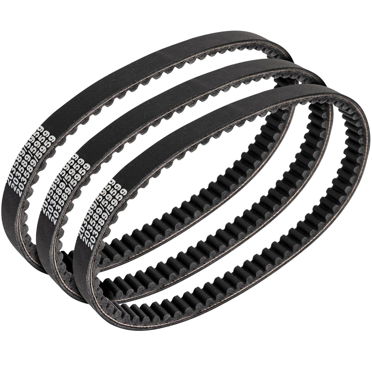 3-pack 30 Series Go Kart Drive Belt Replaces Comet 203589 / Manco 5959 image 0