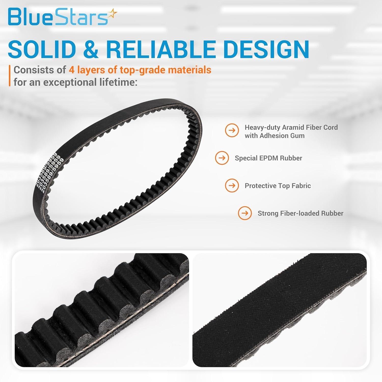 3-pack 30 Series Go Kart Drive Belt Replaces Comet 203589 / Manco 5959 image 5