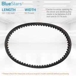 3-pack 30 Series Go Kart Drive Belt Replaces Comet 203589 / Manco 5959 thumbnail 4