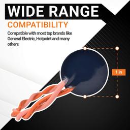 [Lifetime Warranty] WR50X10068 Refrigerator Defrost Thermostat - Compatible with GE General Electric Hotpoint - Replaces 1170024 AP3884317 WR50X10015 WR50X10017 WR50X10018 PS1017716 WR50X10028 L140-30F thumbnail 5