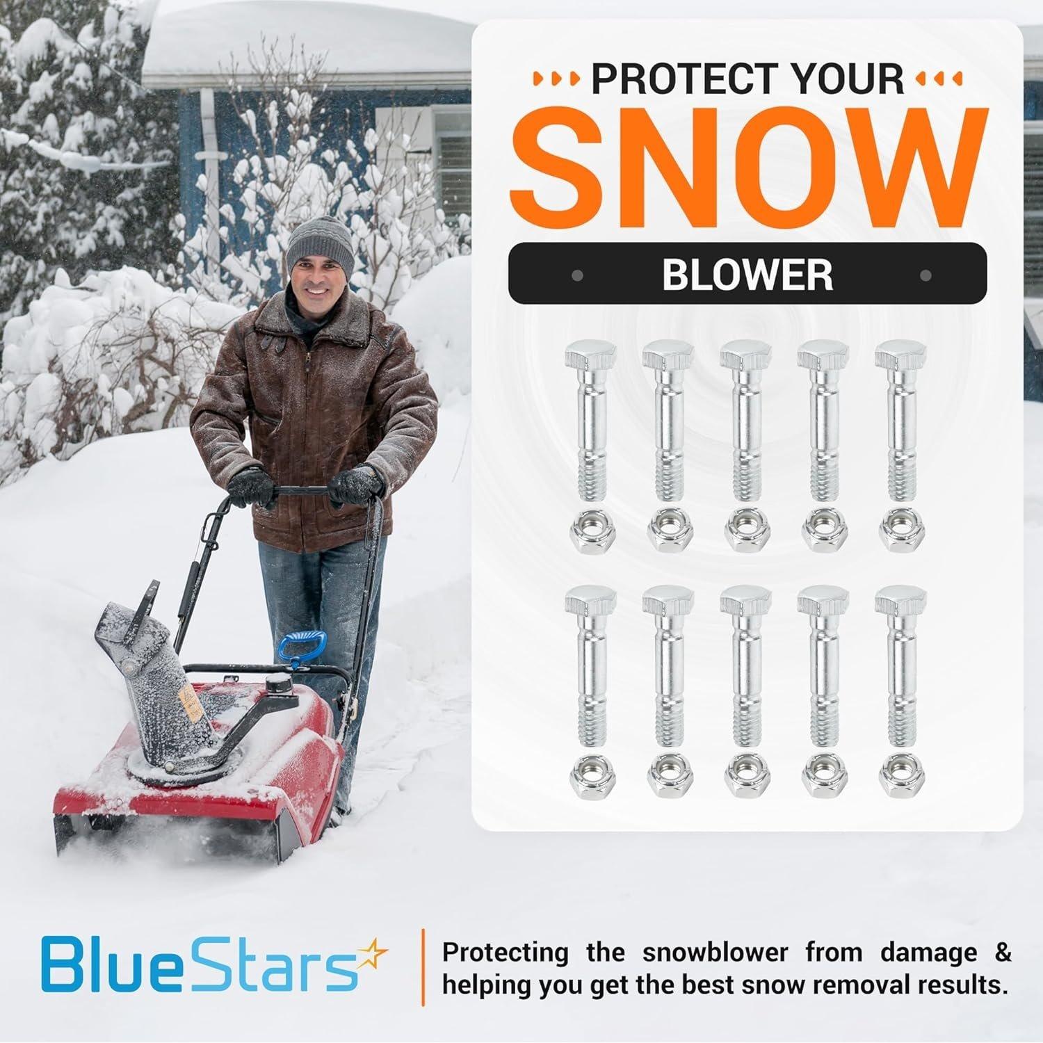 10 Pcs 710-0890 Shear Pins and Nuts image 2