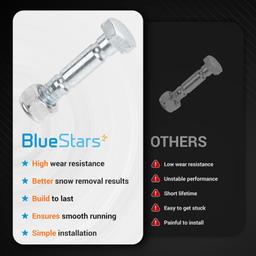 10 Pcs 710-0890 Shear Pins and Nuts thumbnail 6