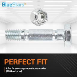 10 Pcs 710-0890 Shear Pins and Nuts thumbnail 3