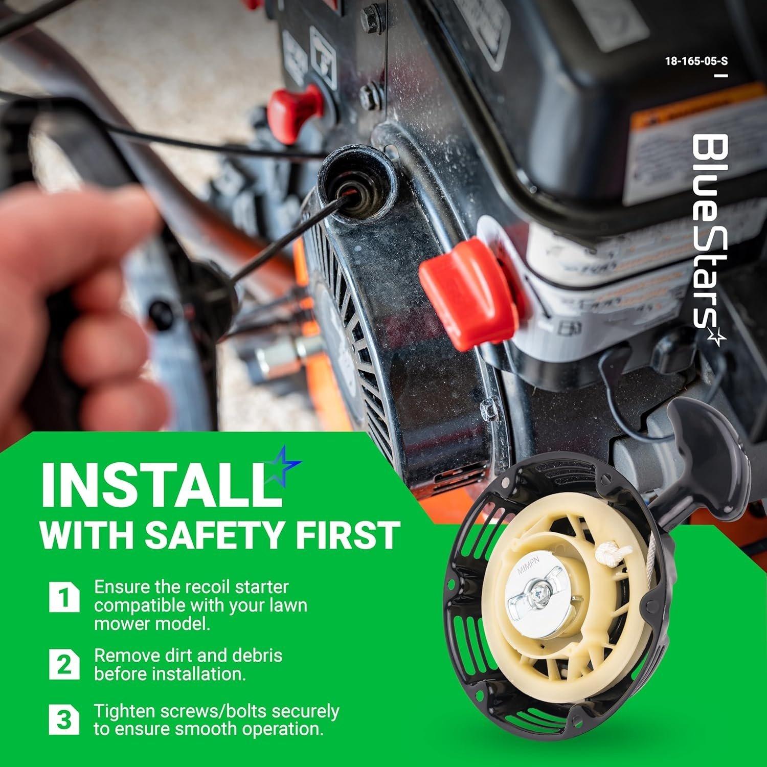 Recoil Starter with Pull Cord image 6