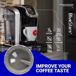 [Lifetime Warranty] Tall Handle Water Filter Starter Kit with 6 Filters - Compatible with Keurig 2.0 Brewers, K-Classic, K-Express, K-Slim, K-Iced Coffee Maker thumbnail 3