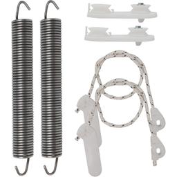 [Lifetime Warranty] 8194001 & 8270020 Dishwasher Door Balance Link Kit & Door Spring - Compatible with Kenmore Whirlpool KitchenAid Dishwashers - Replaces 1059756 8194001VP 8270018 AP3775412 PS972325 thumbnail 0