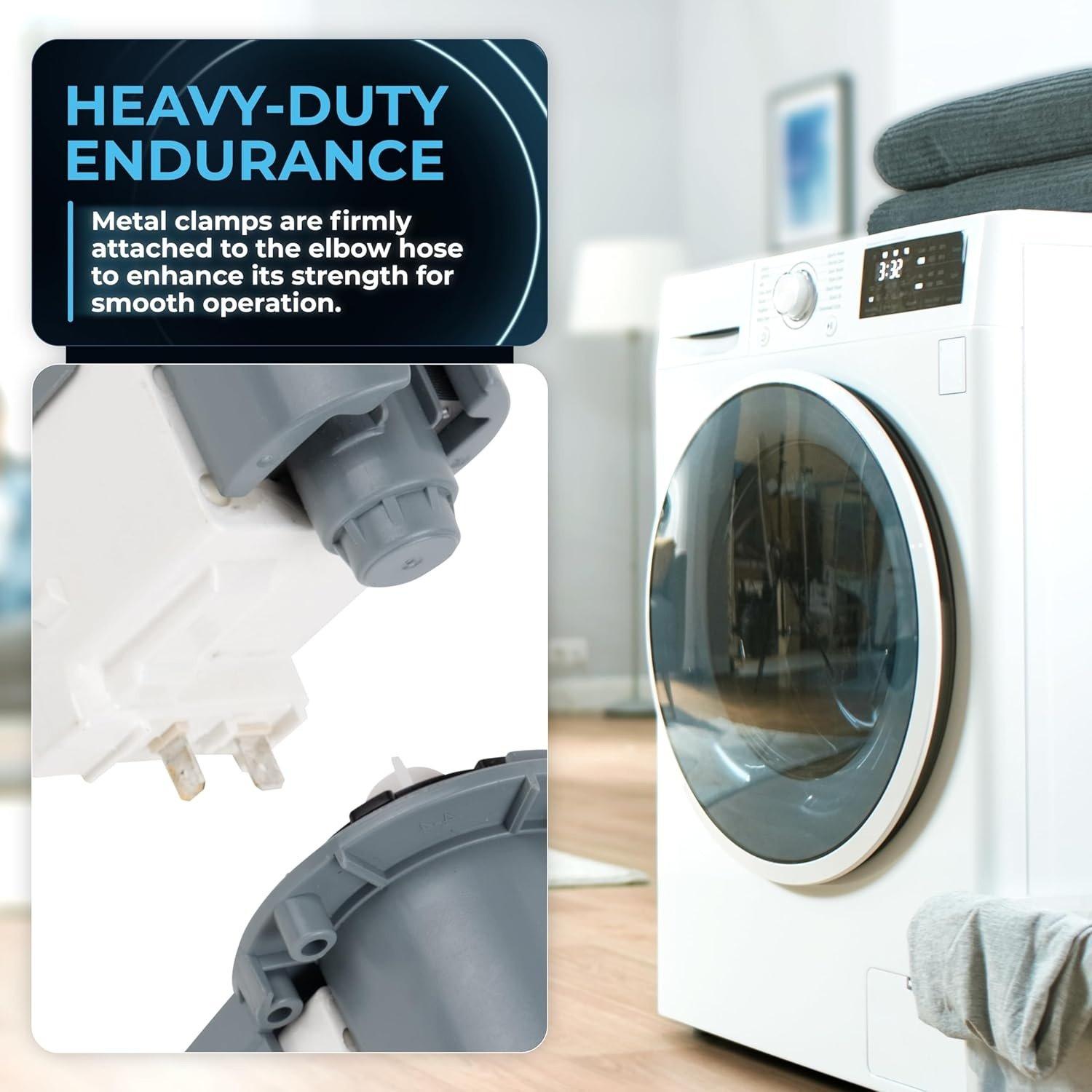 [Lifetime Warranty] DC31-00054D PX3516-01 DC31-00187A Washer Drain Pump Motor For Samsung WF42H5000AW/A2, WF42H5200AW/AP//AF/A2, WV60M9900AV/A5, WA40J3000AW/AA, WA45H7000AW/A2, WF431ABP XAA-01, WF520ABP XAA-07 image 3