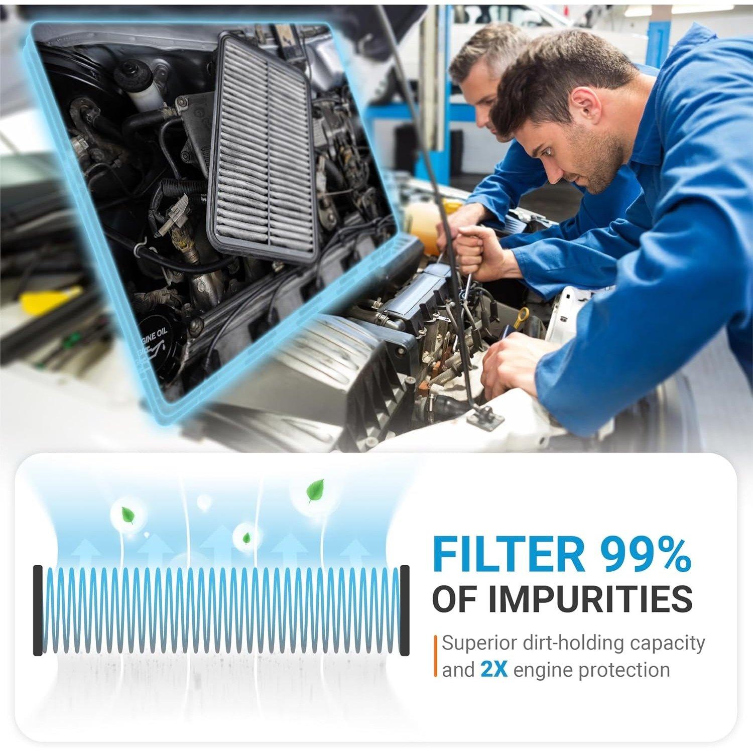 Activated Carbon Cabin Air Filter CF10553 image 3