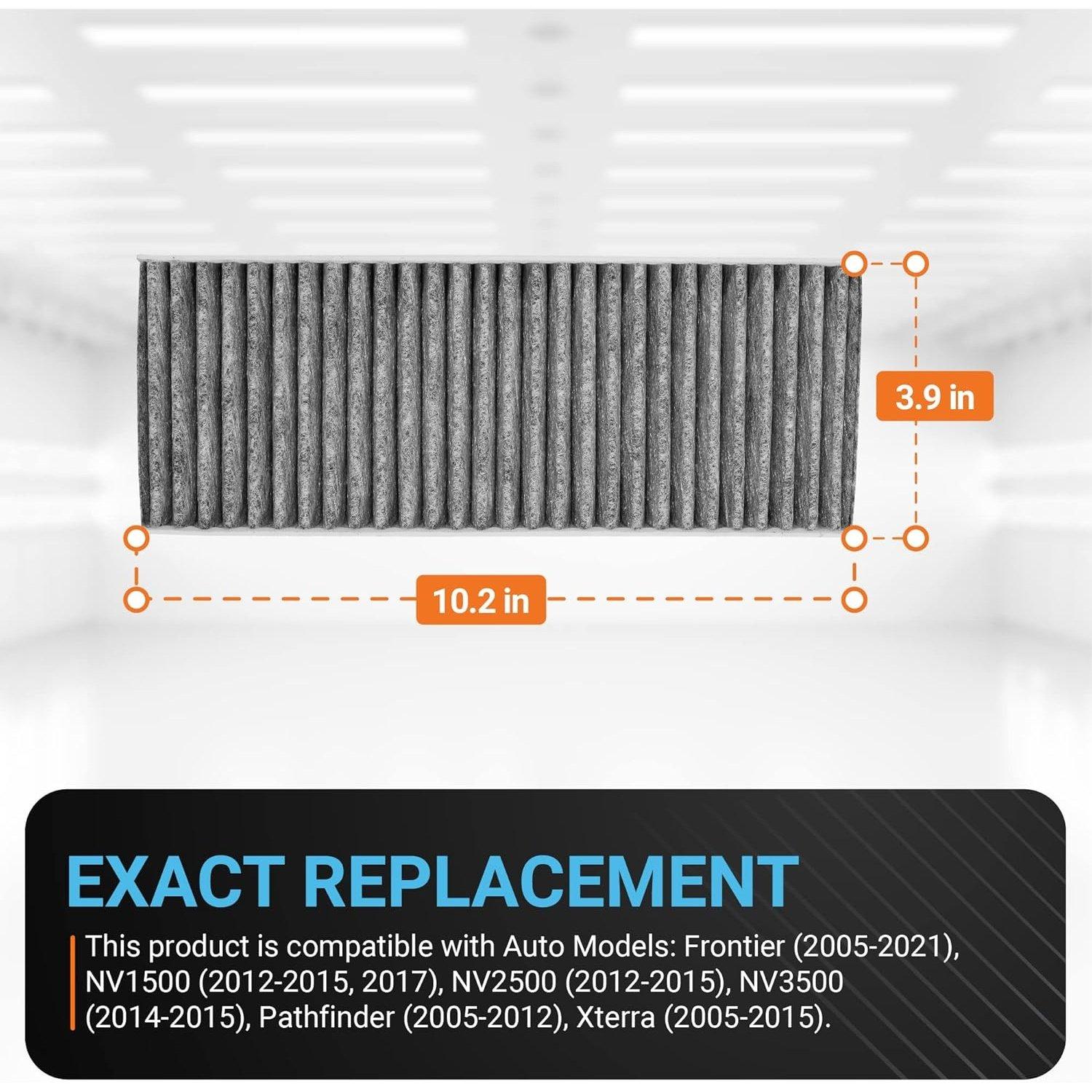 Activated Carbon Cabin Air Filter CF10553 image 5