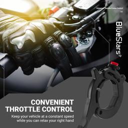 [Lifetime Warranty] Universal Motorcycle Throttle Lock - Cruise Control for Bikes & Scooters thumbnail 3