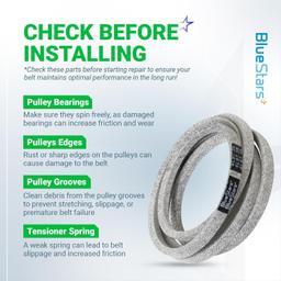 [Lifetime Warranty] Ground Drive Belt 194346 thumbnail 7