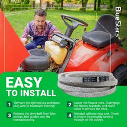 [Lifetime Warranty] Ground Drive Belt 194346 thumbnail 1