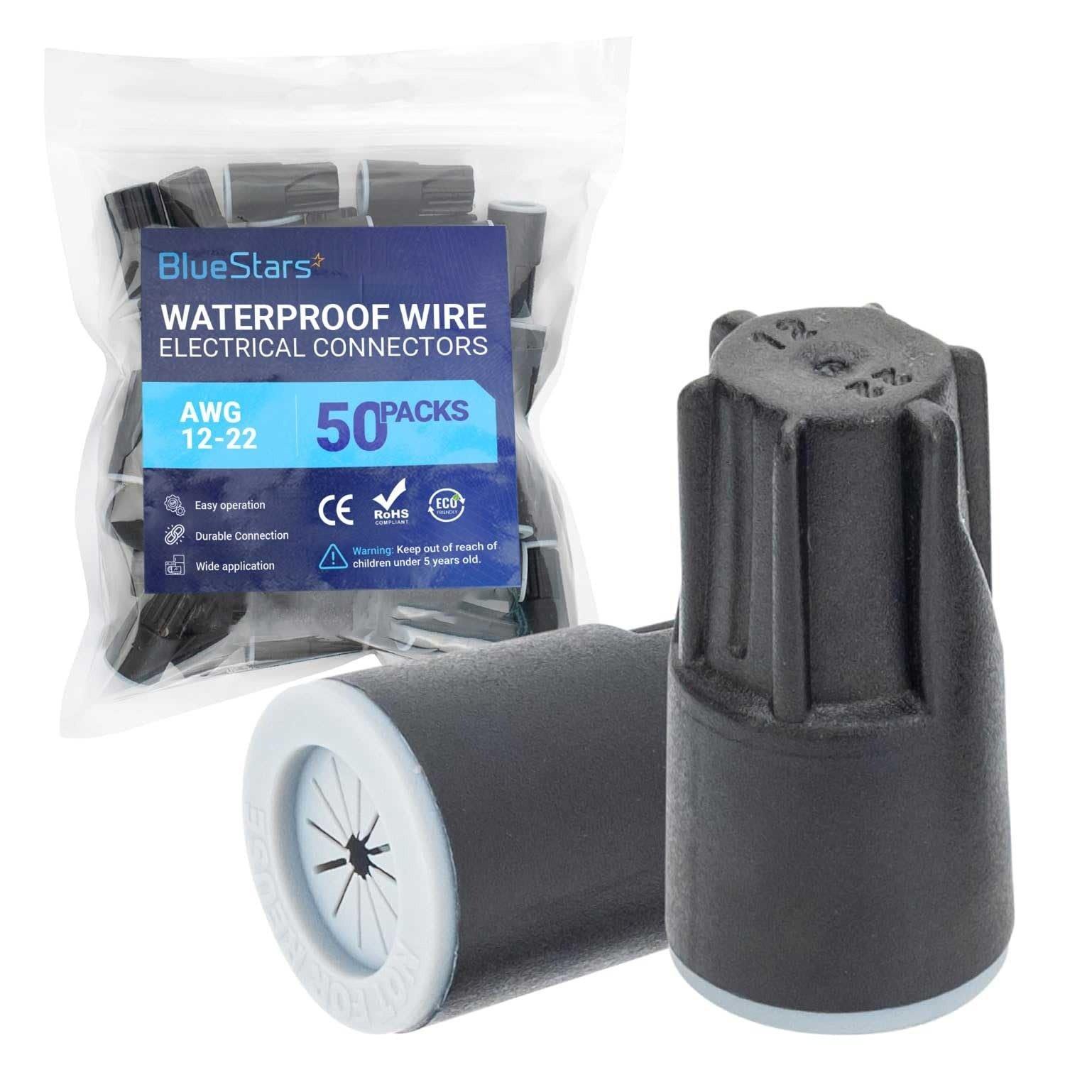 [Lifetime Warranty] 50 PCS Waterproof Wire Connectors AWG 12-22 image 0