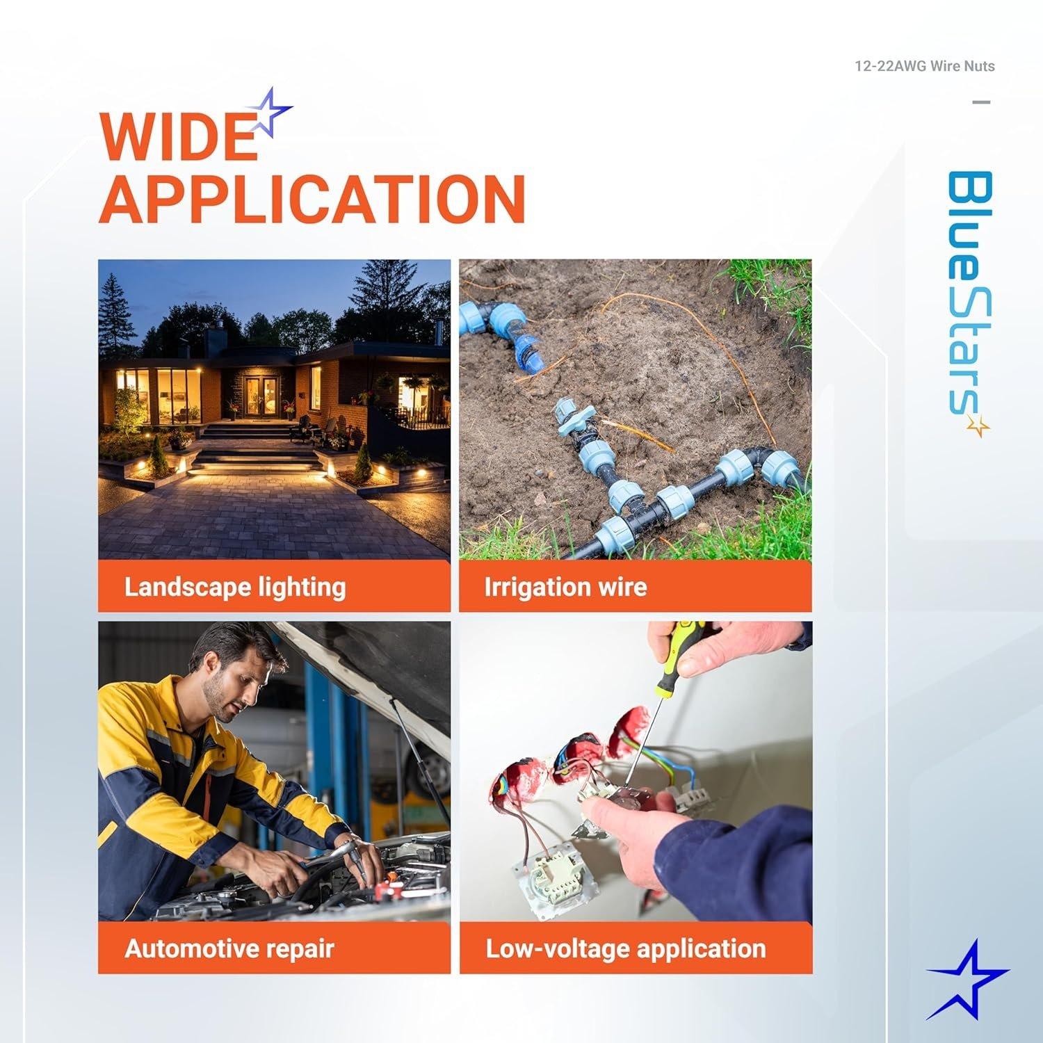 [Lifetime Warranty] 50 PCS Waterproof Wire Connectors AWG 12-22 image 4