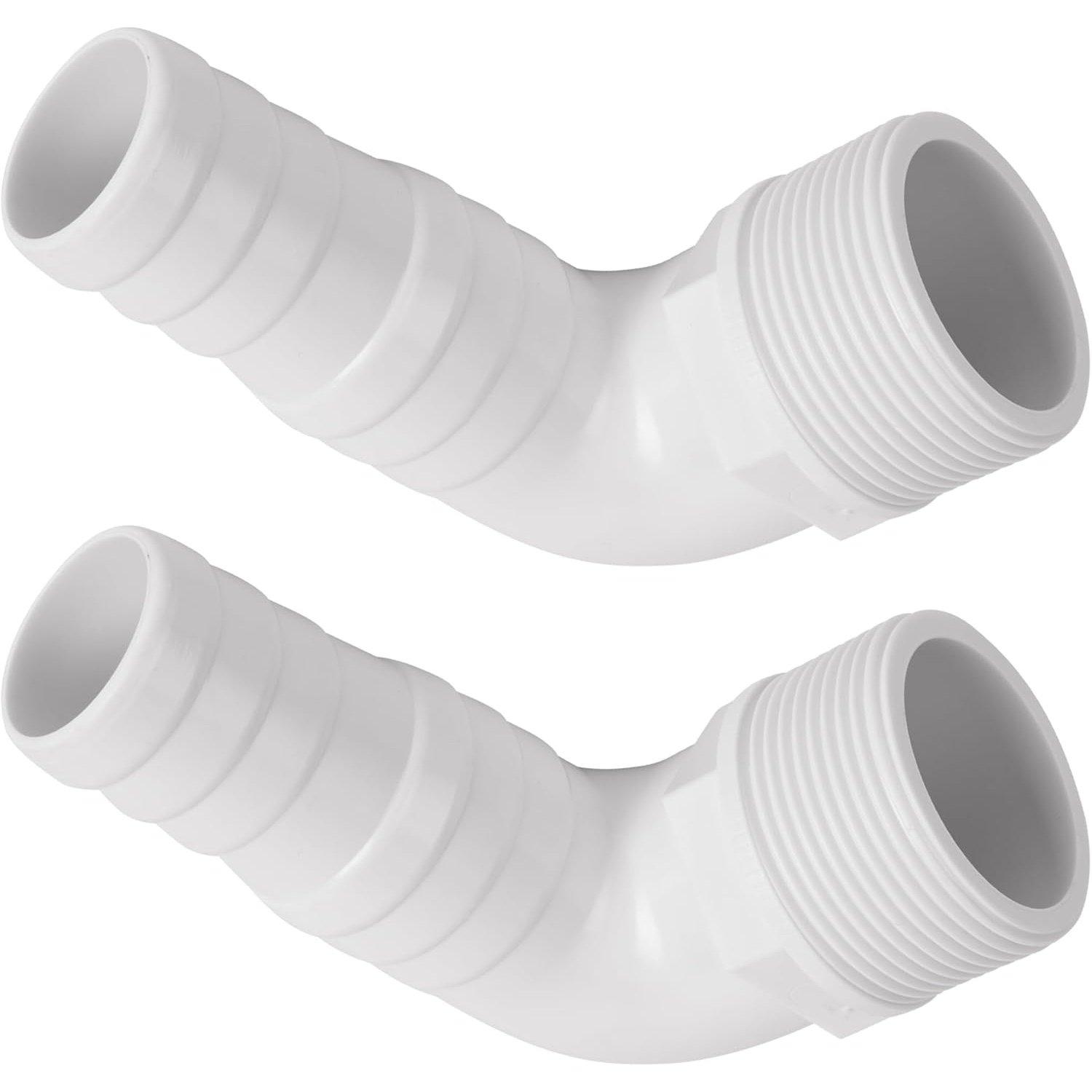 [Lifetime Warranty] SPX1105Z3 1.5" 90 Degree Elbow Pool Hose Adapter - Pack of 2 image 0