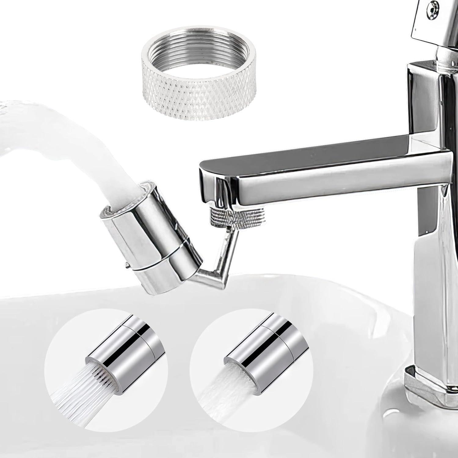 720° Rotating Faucet Aerator (Male Thread) image 0