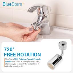 720° Rotating Faucet Aerator (Male Thread) thumbnail 6