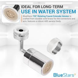 720° Rotating Faucet Aerator (Male Thread) thumbnail 1