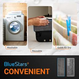 [Lifetime Warranty] m6 Microfiber Wet & Dry Mopping Pads - Compatible with iRobot Braava Jet M6 (6110) (6012) (6112) (6113) - 4 Wet Pads & 4 Dry Pads thumbnail 4