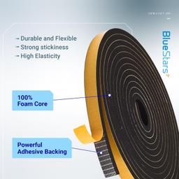 [Lifetime Warranty] Adhesive Door & Window Foam Tape 1/2"W x 1/4" T 13ft thumbnail 5