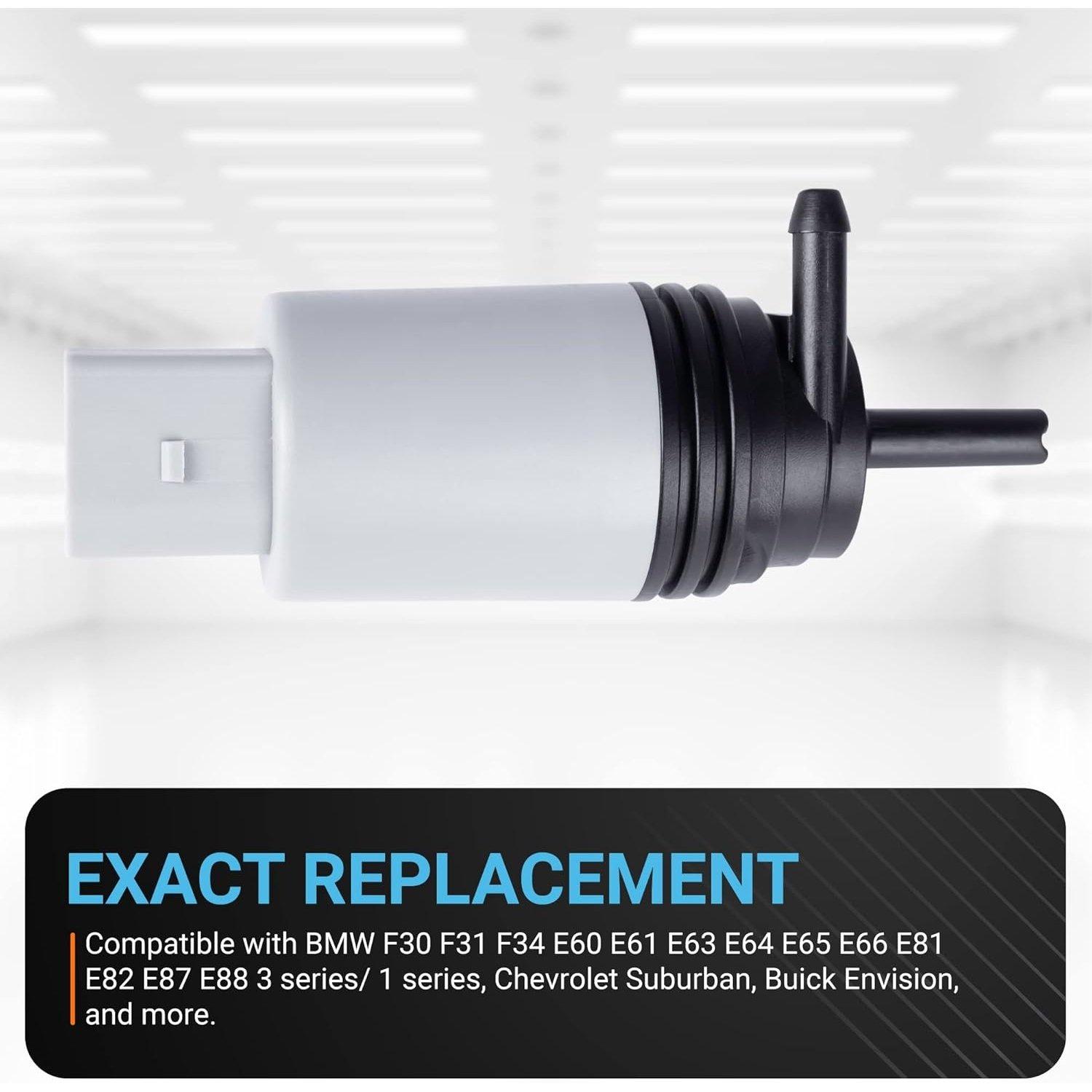 21323-232316A Windshield Washer Pump W/Grommet image 2