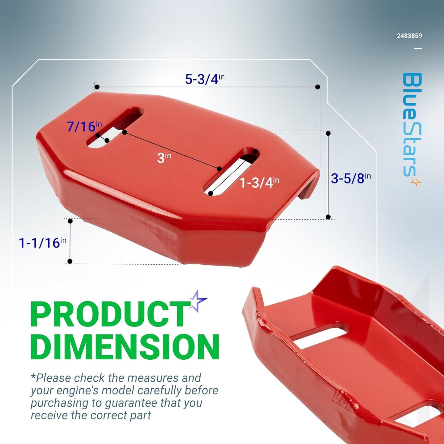 [Lifetime Warranty] 2-pack 02483859 24599 Snow Blower Double Roller Skid Shoe image 7
