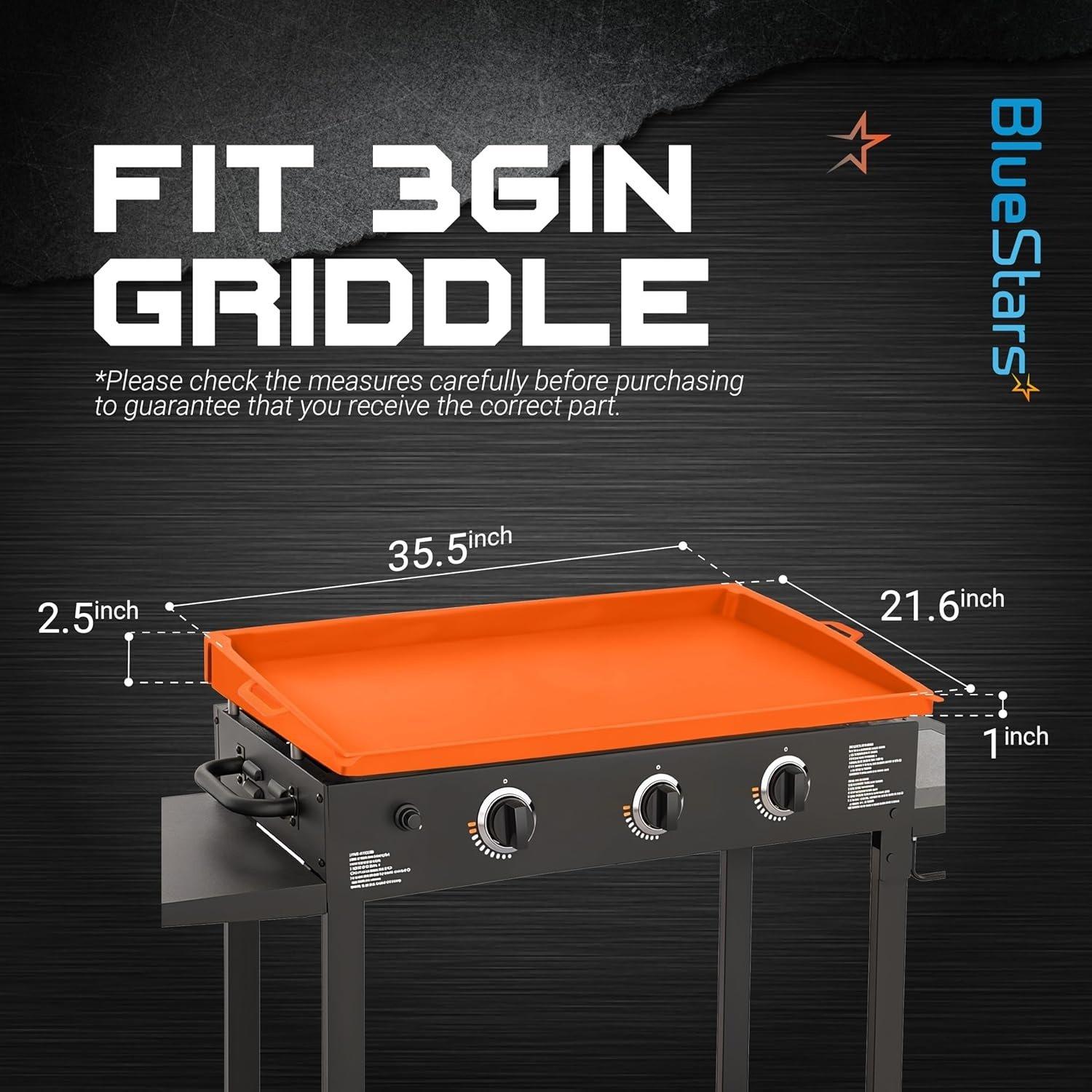 [Lifetime Warranty] 36" Silicone Griddle Cover image 4