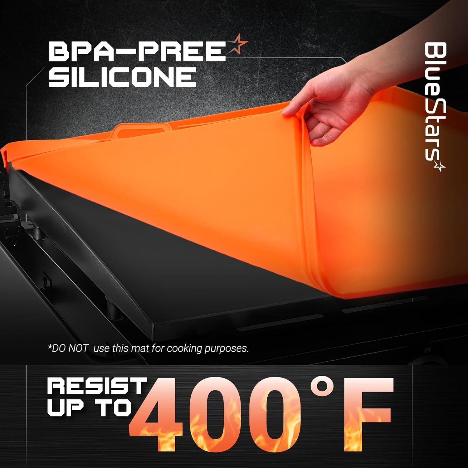 [Lifetime Warranty] 36" Silicone Griddle Cover image 8