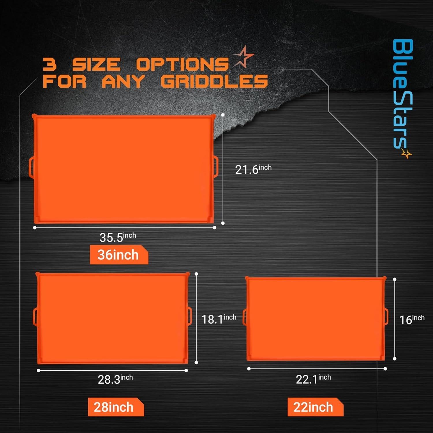 [Lifetime Warranty] 36" Silicone Griddle Cover image 1